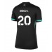 Liverpool Diogo Jota #20 Borte Drakt Dame 2024-25 Kortermet